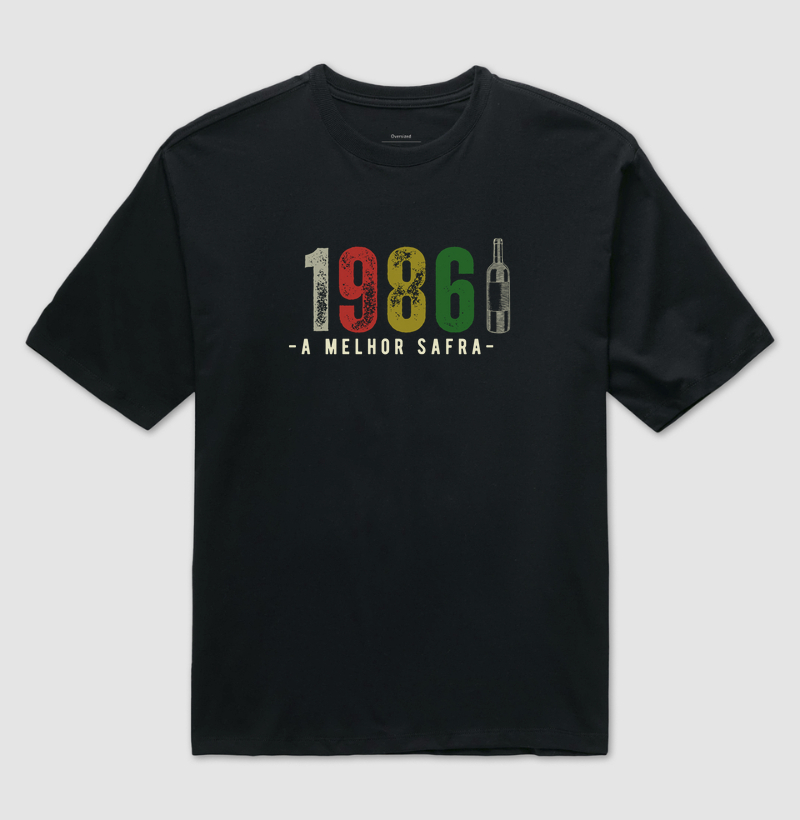 Camiseta A Melhor Safra 1986
