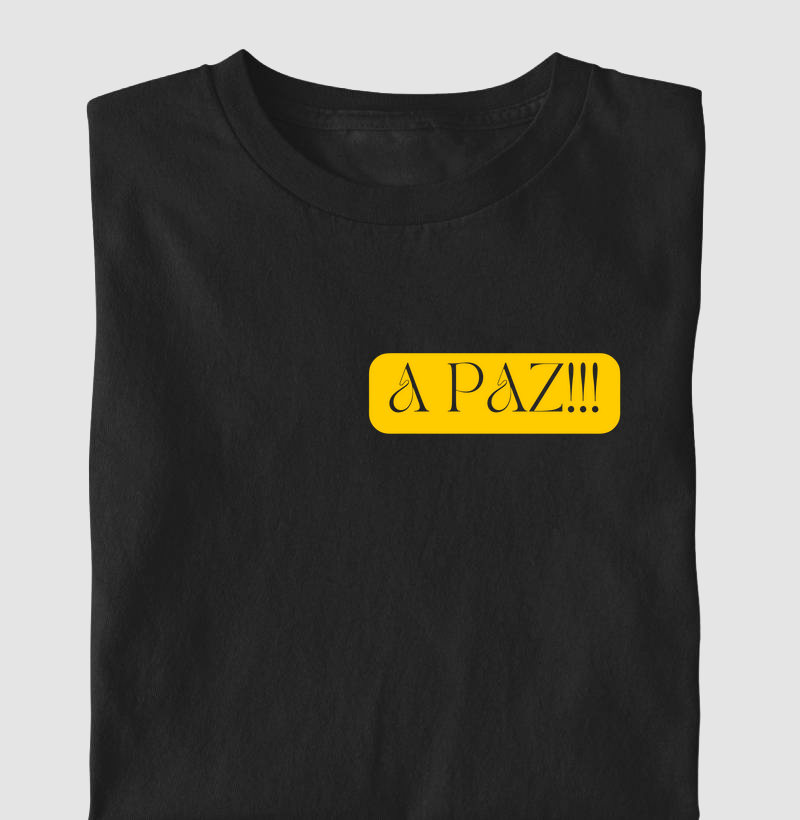 A paz!