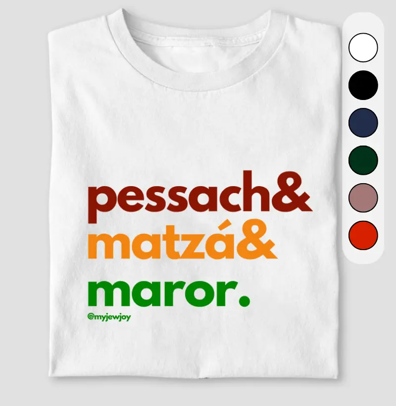 Pessach, Matzá & Maror (português)