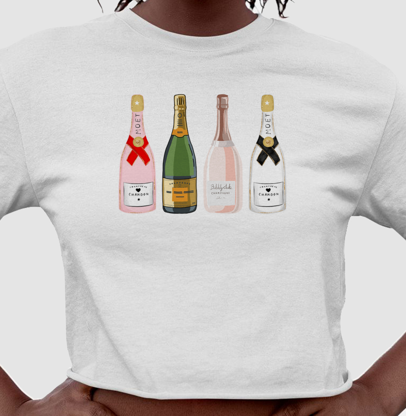 Camiseta Icones de Champagne