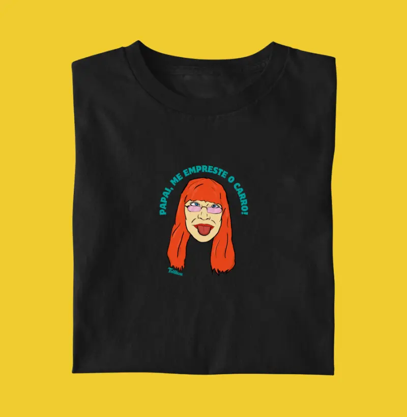 Camiseta "papai me empresta"
