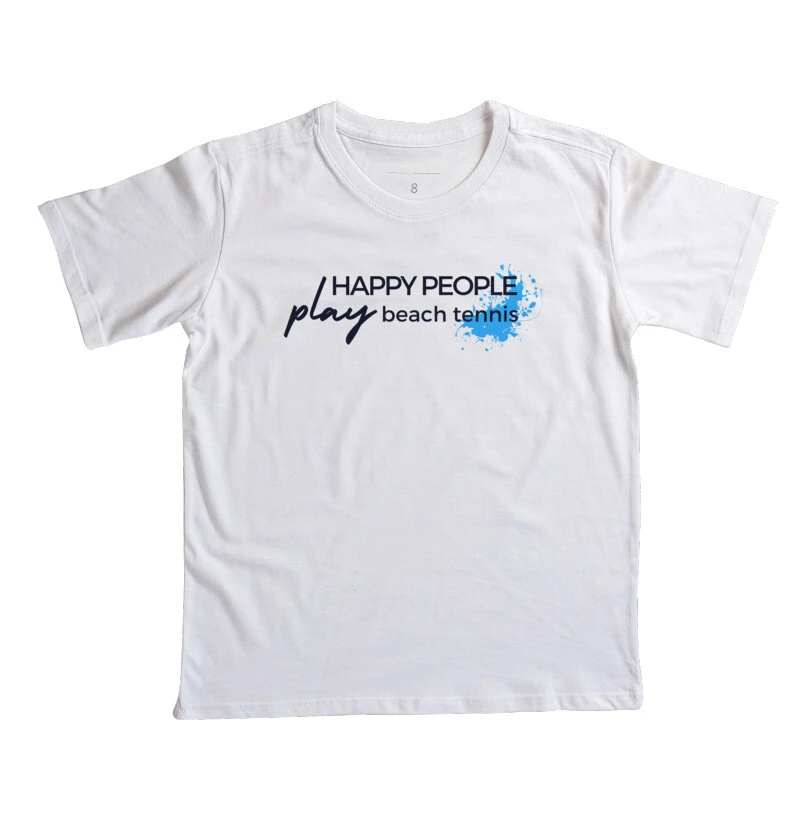 Happy people play beach tennis - Infantil 