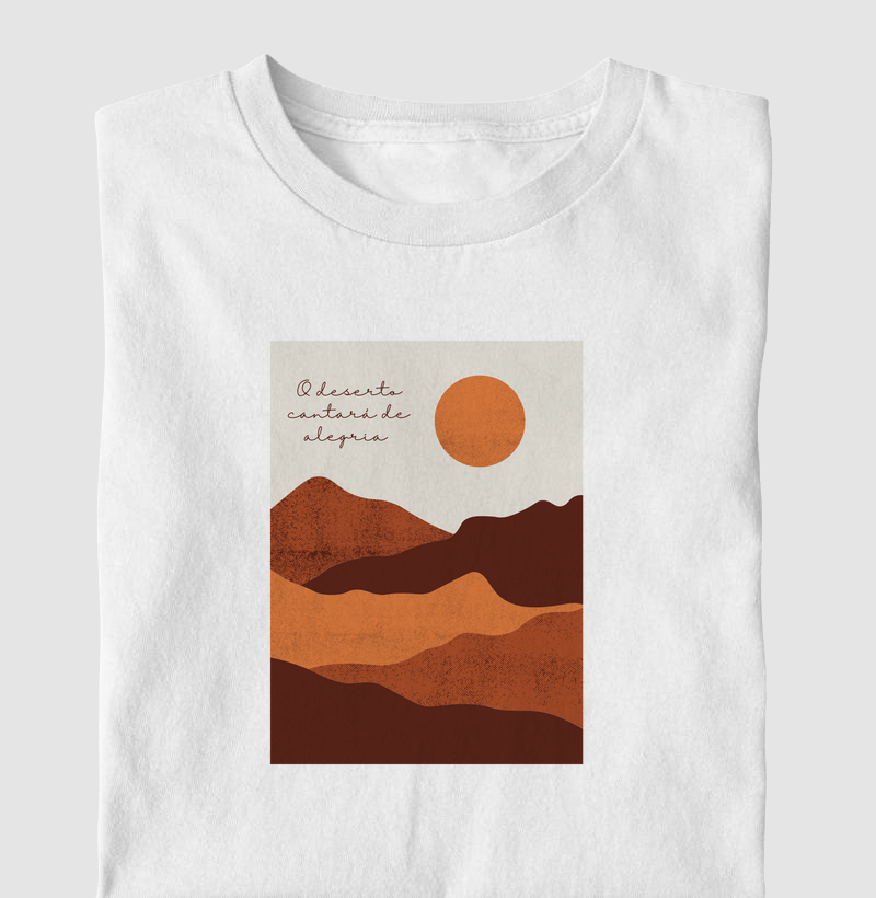 O deserto cantará de alegria arte grande