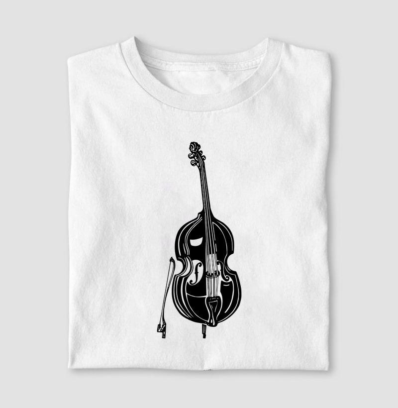 Baixo Acústico - Silhueta