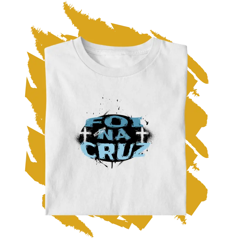 Camiseta Cristã - Foi na Cruz FEM