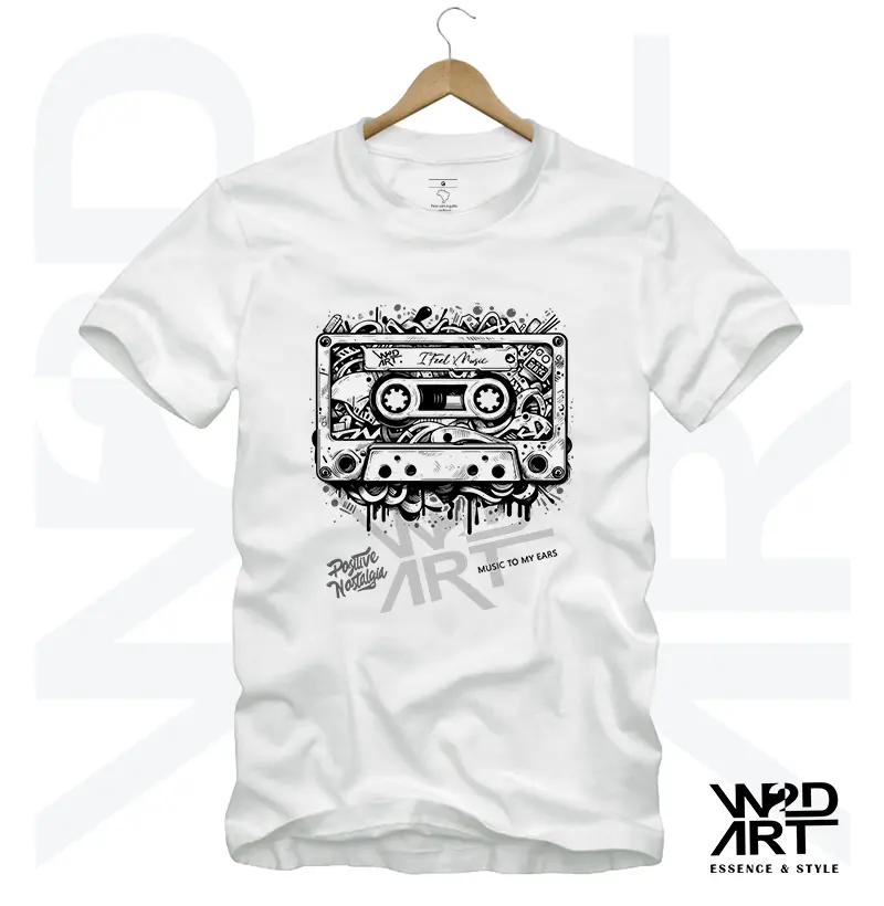 Camiseta Fita Cassete | Série: FITAS • 01E