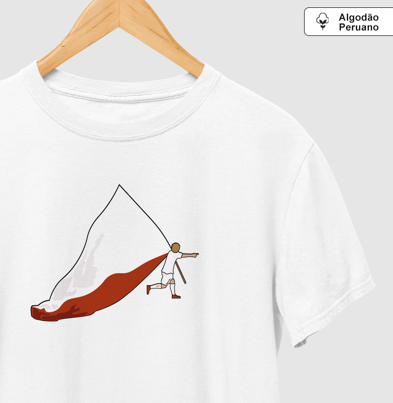 Camiseta Algodão Peruano Menino de Erechim