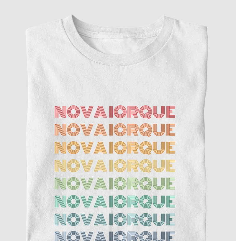Nova Iorque Letreiro Retrô