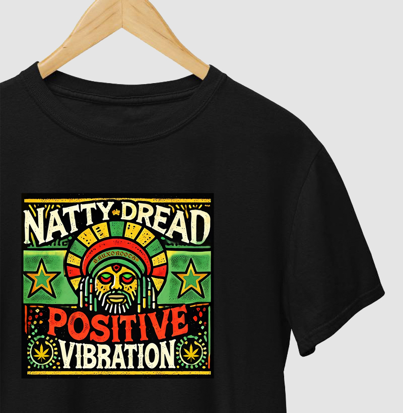 Camiseta Natty Dread Positive Vibration