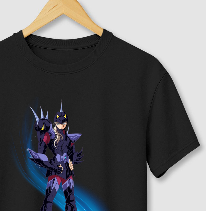 Camiseta geek Siegfried de Dubhe - Cavaleiro de Asgard - Cavaleiros do Zodíaco