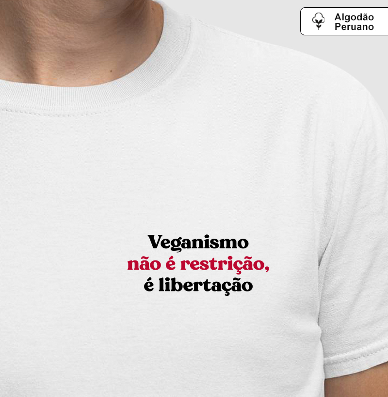 Veganismo não é restrição, é libertação (Minimal)