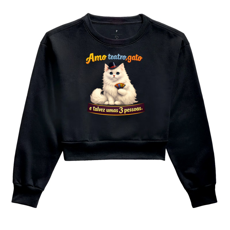 AMO TEATRO, GATO E TALVEZ UMAS 3 PESSOAS!