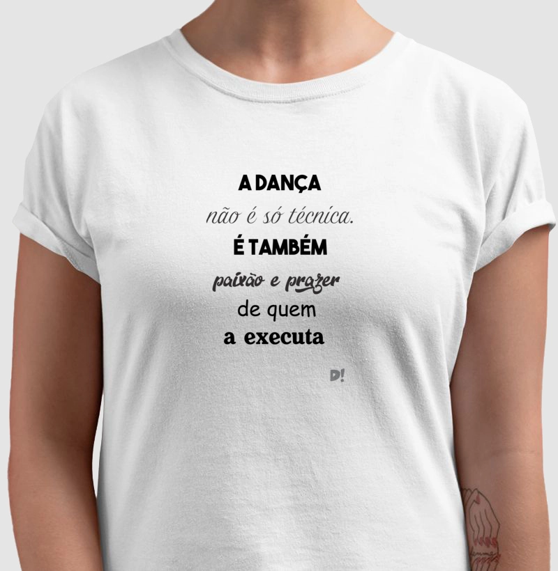 Não é só técnica