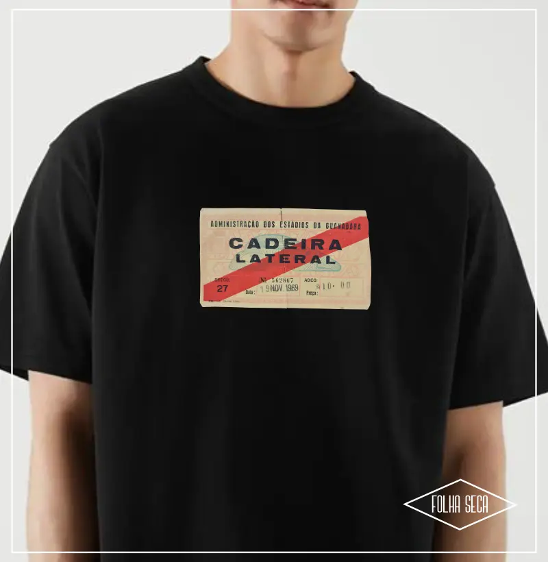 Camiseta Cadeira lateral