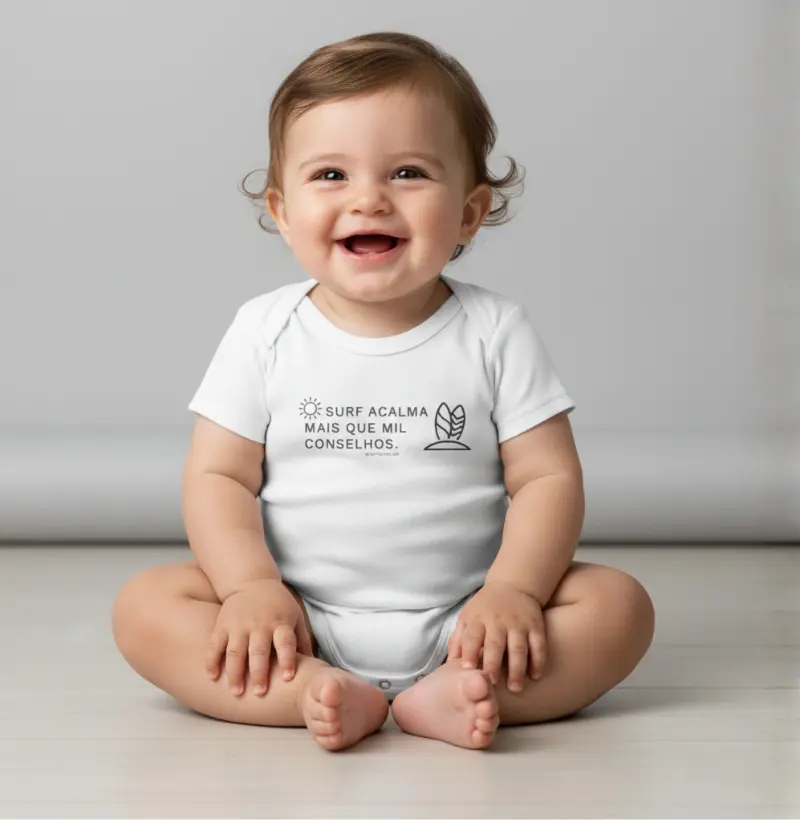 O surf acalma mais que mil conselhos - Body Infantil