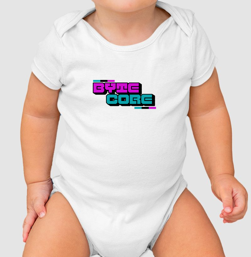 ByteCore: Body Infantil - Estilo Tech com Inspiração Futurista