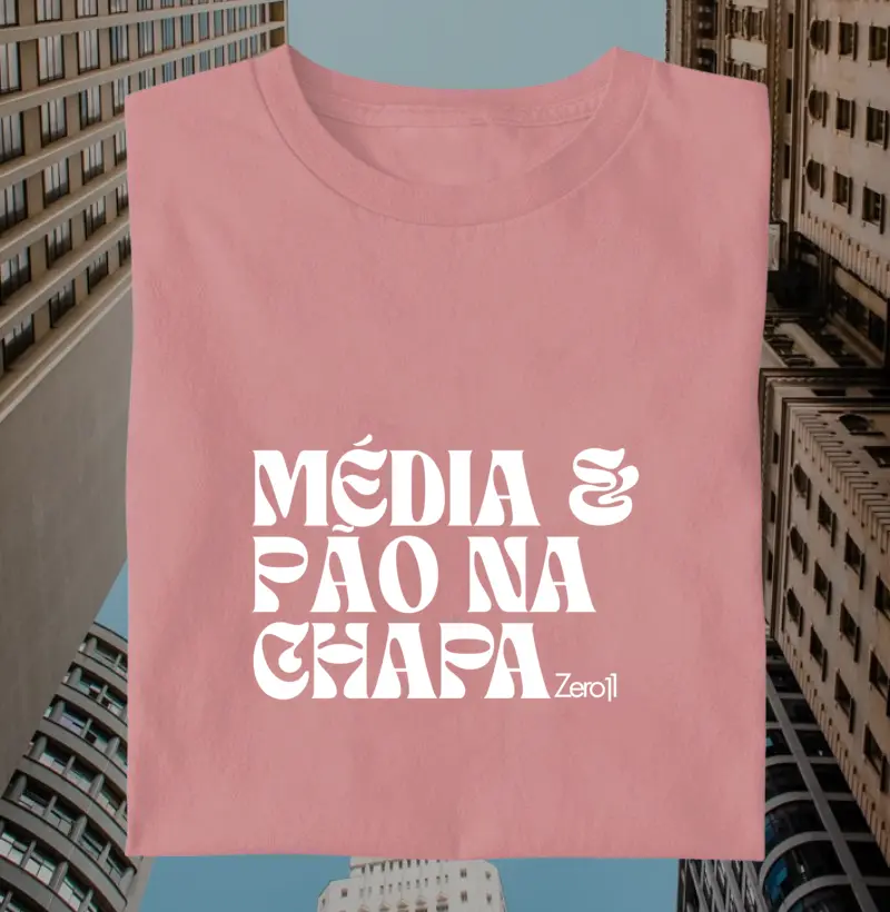 Média e pão na chapa