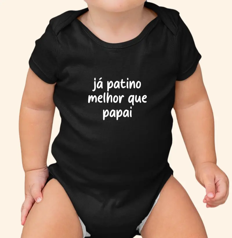 Já patino melhor que papai