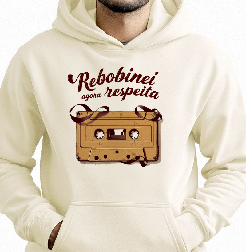Hoodie Moletom Rebobinei K7