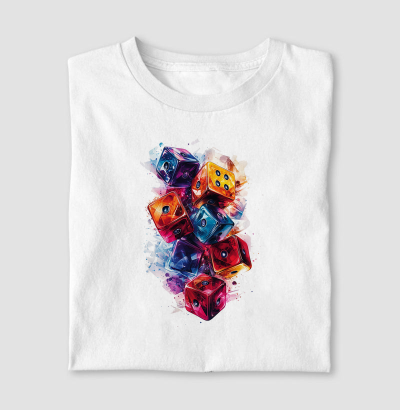 Camiseta Dados da Sorte