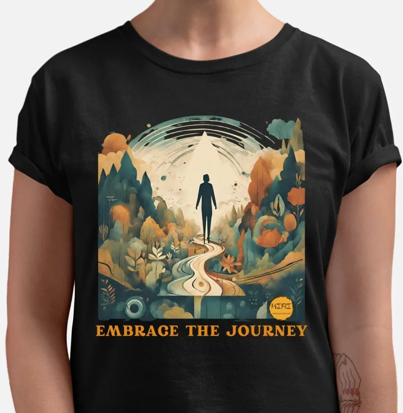 Camiseta Premium KIRI - Embrace the Journey