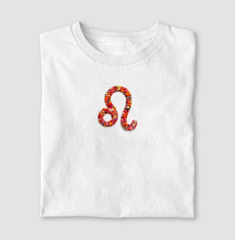 Camiseta Signos FLORES DE LEÃO