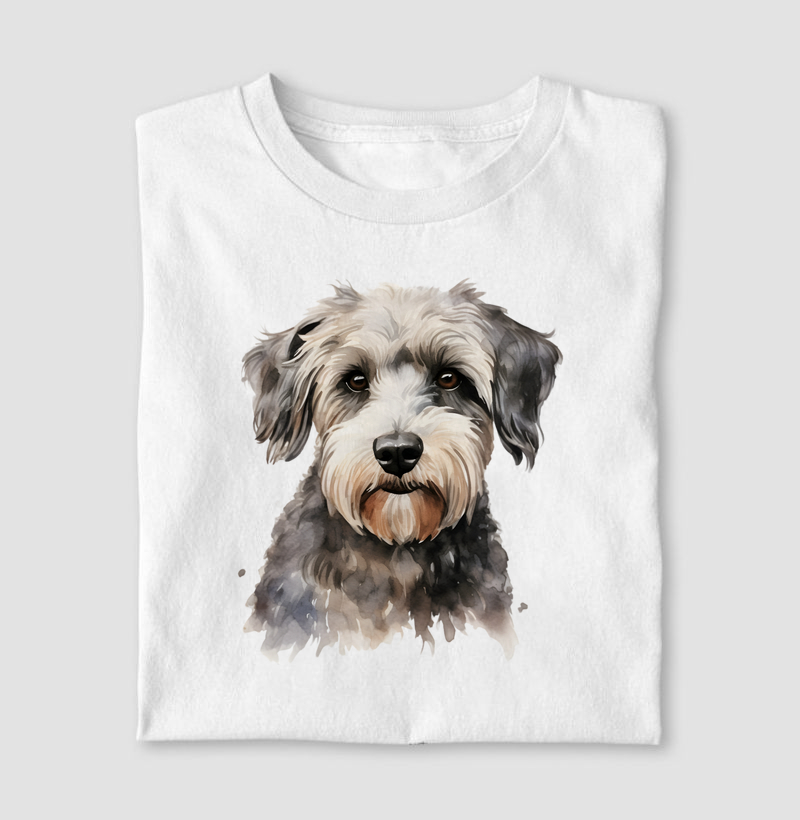 Dandie Dinmont Terrier aquarela