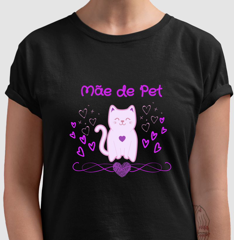 Camiseta Mãe de pet