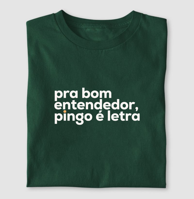 Pingo é letra