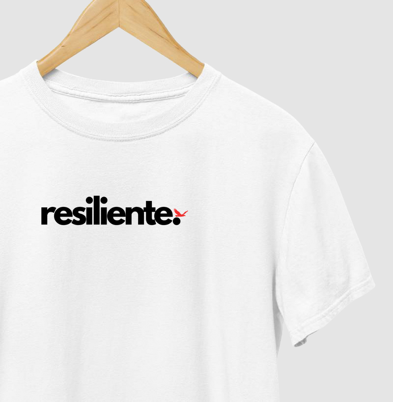 Camiseta "resiliente."
