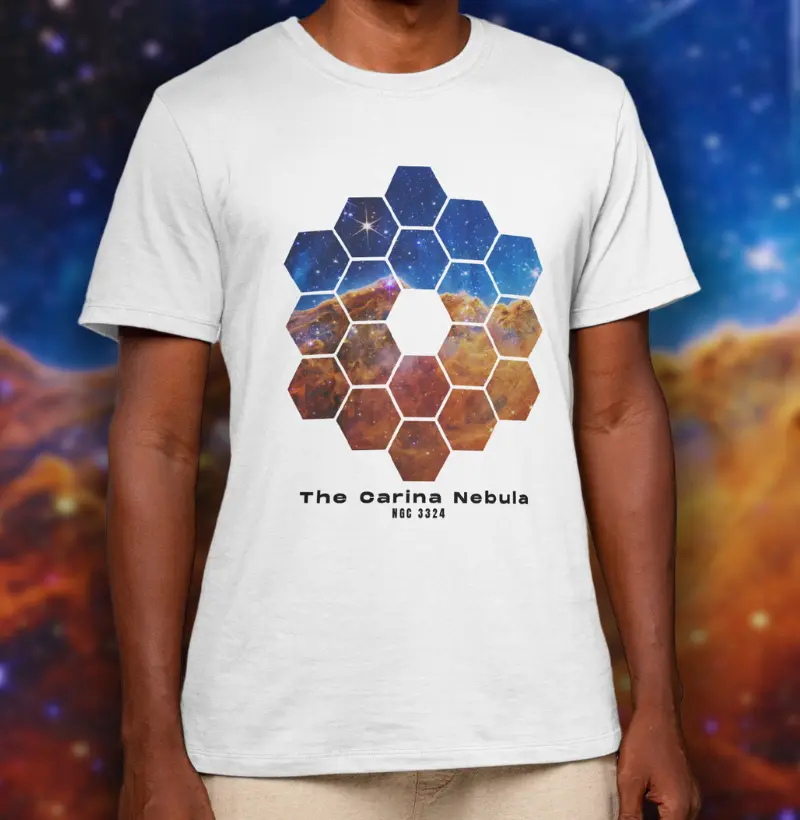 Camiseta JWST Nebulosa De Carina