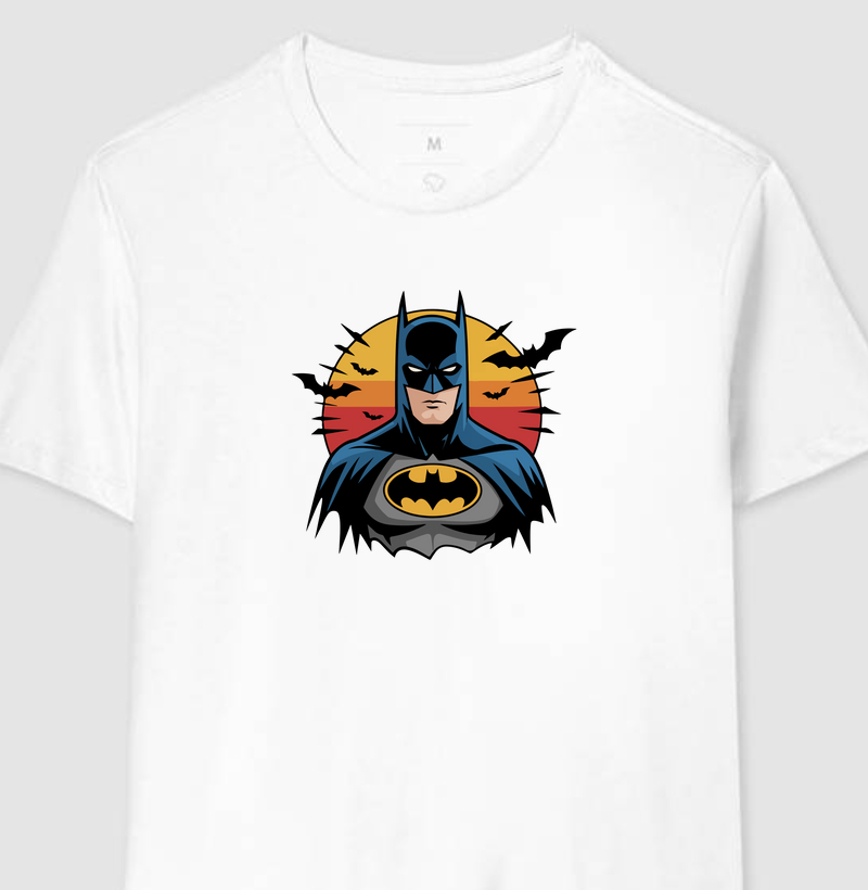 T-SHIRT ESTAMPADA BATMAN RETRO