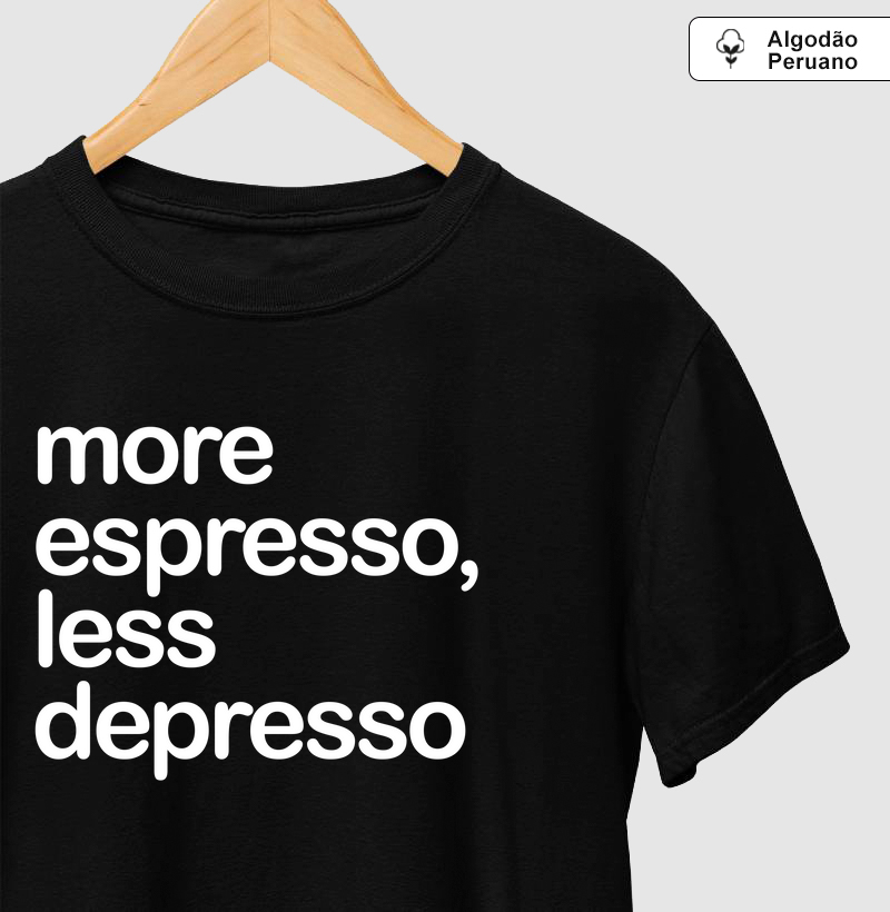 More espresso, less depresso