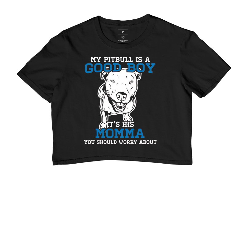 My Pit bull is a good boy...