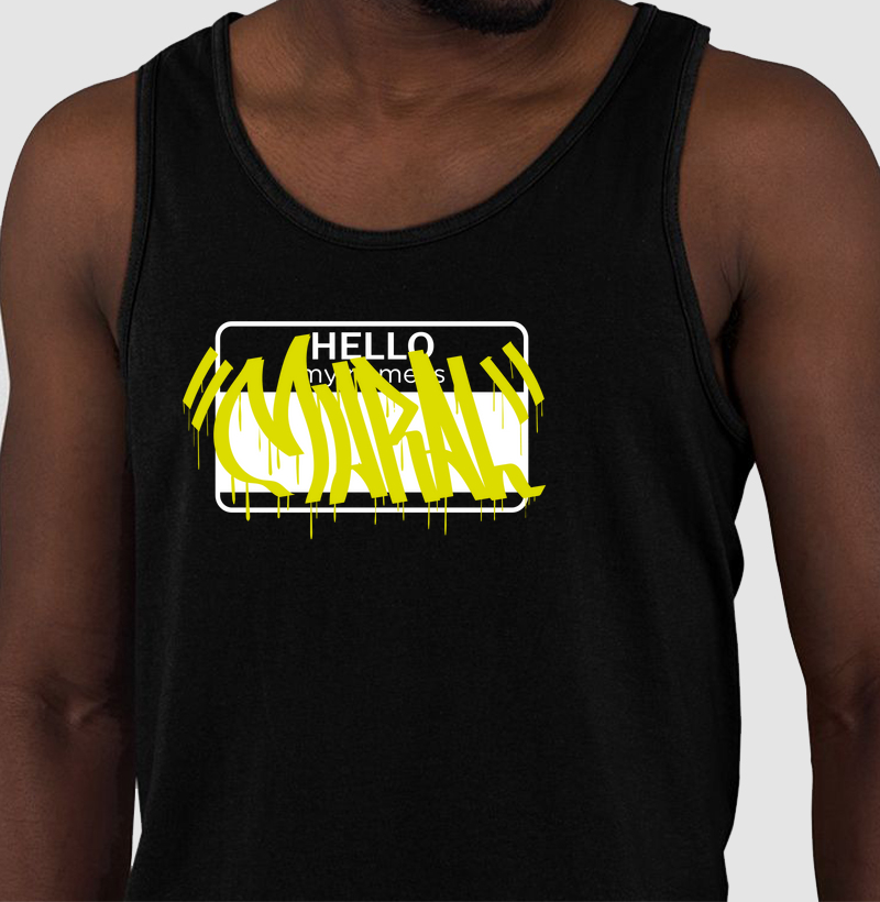 Mural "My Name Is" Verde