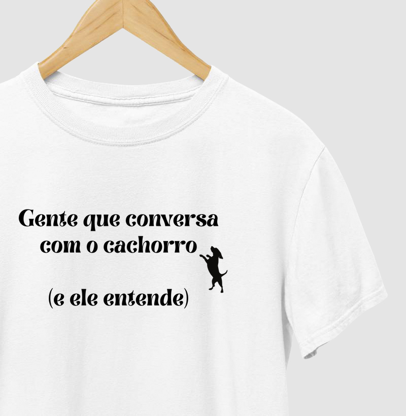 Camiseta/ Gente que conversa