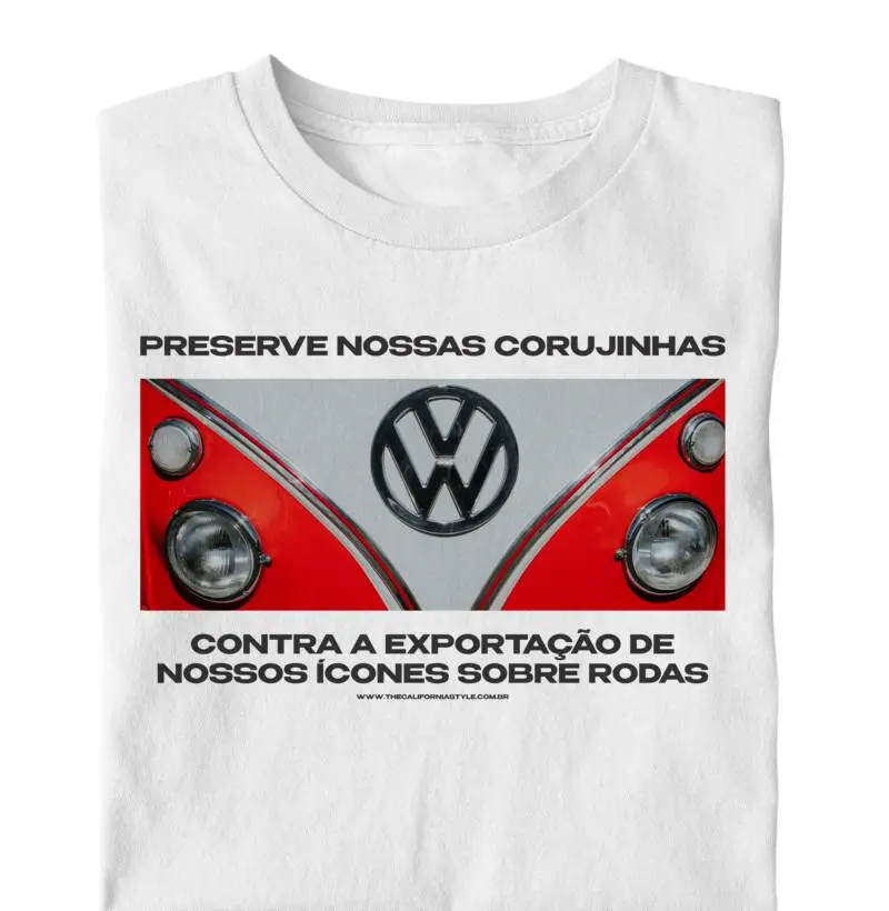Camiseta Preserve nossas corujinhas contra a exportação