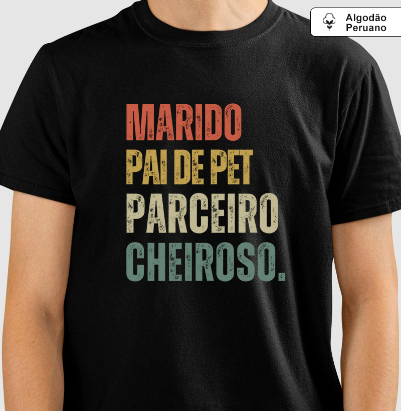 Marido e pai de pet