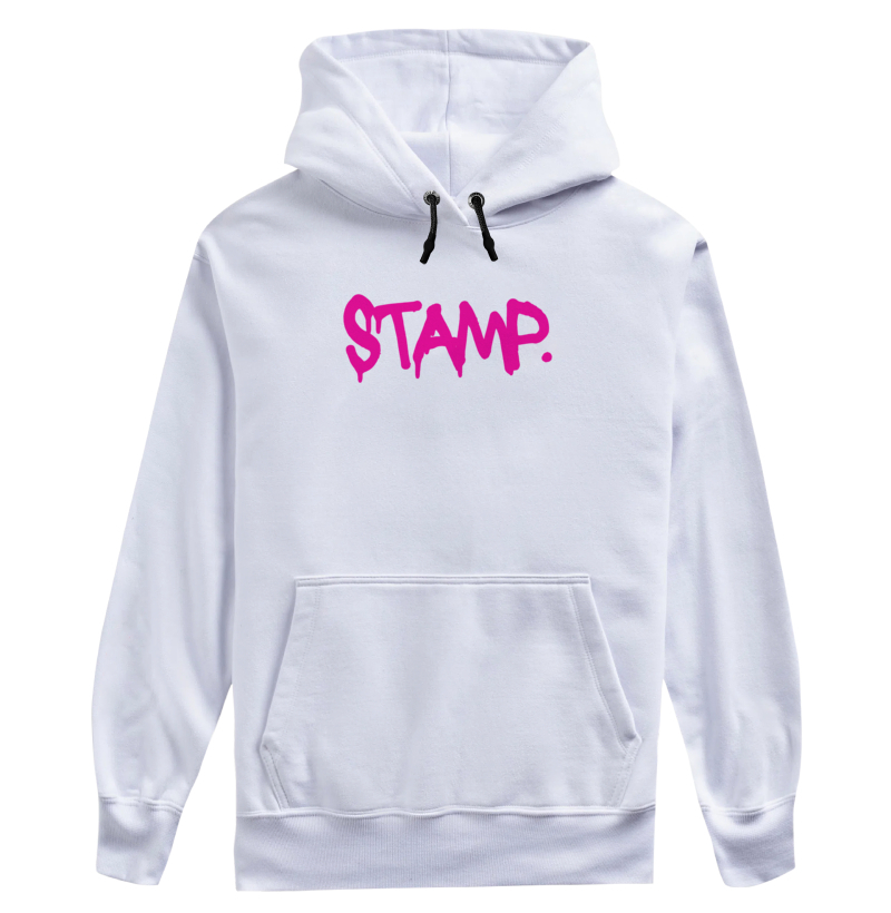 MOLETOM STAMP. PINK GRAFFITI 1