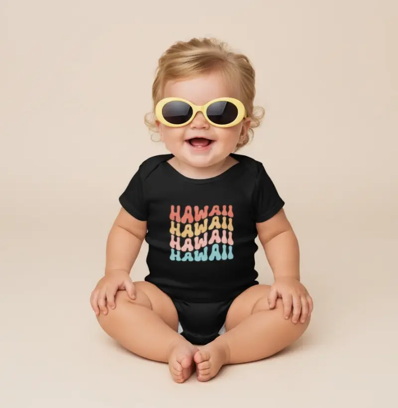 Hawaii vibes - Body Infantil