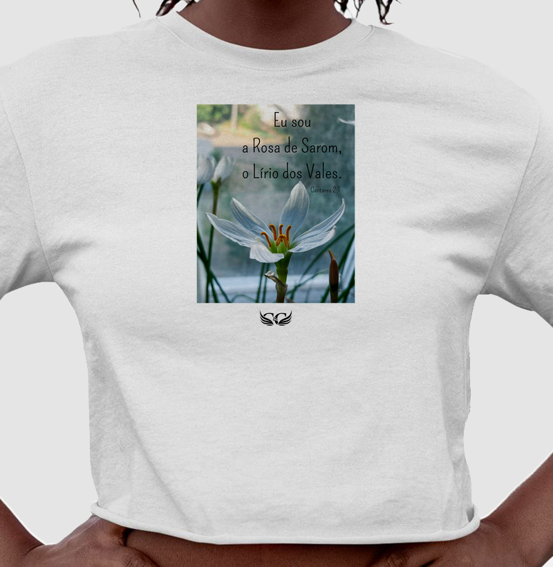 Cropped Eu Sou o Lírio dos Vales. Cantares 2.1