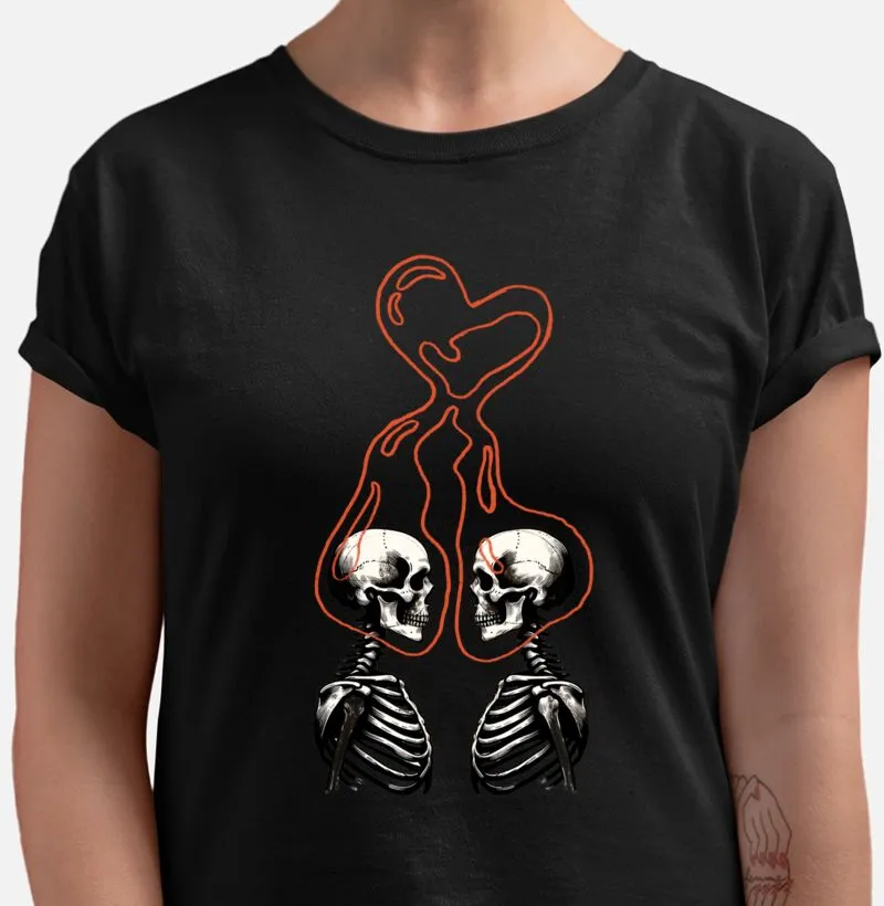 Camiseta o amor está no ar