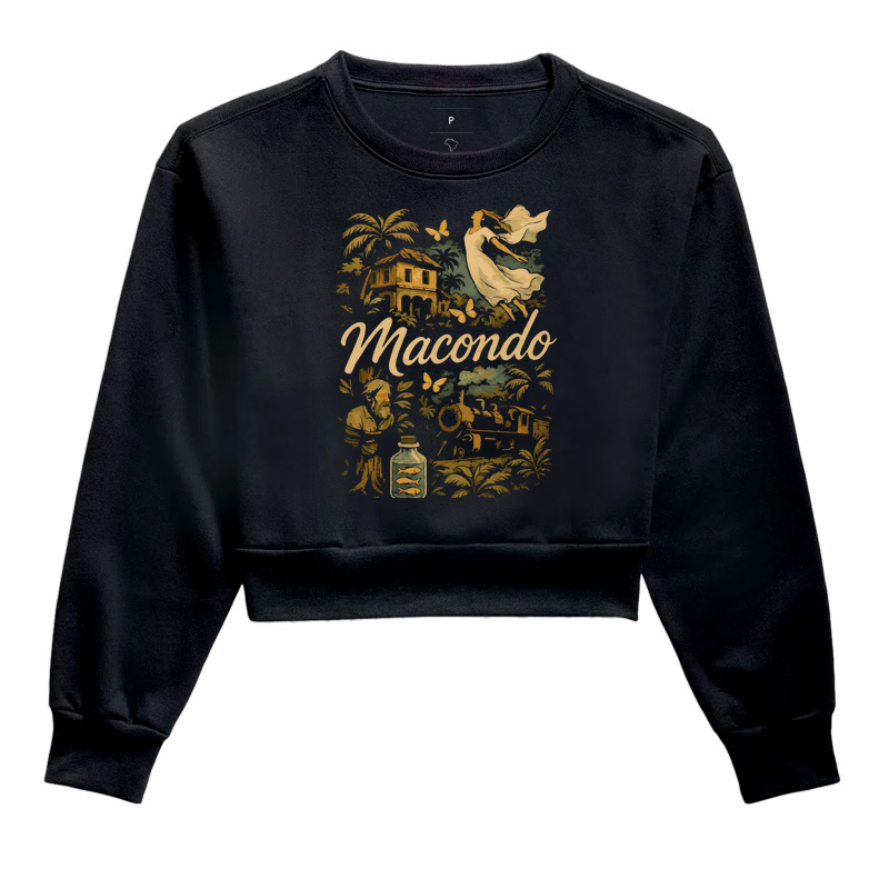 Cropped Moletom Macondo