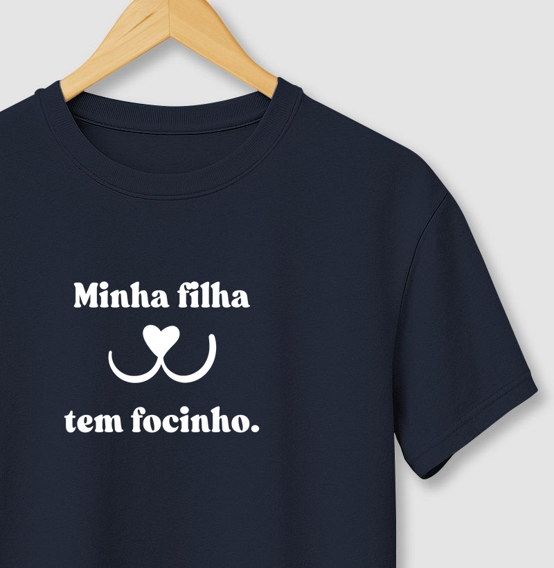 Frases: Minha filha tem focinho.