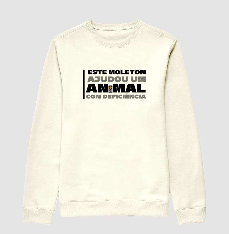 Moletom Animal com Deficiencia