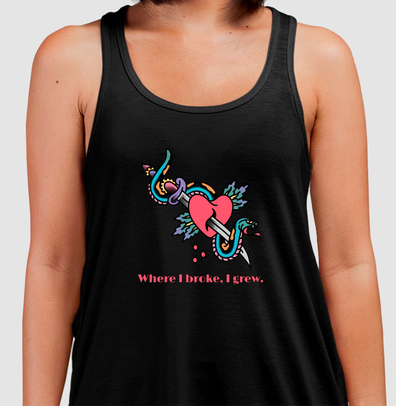 Where I Broke I Grew