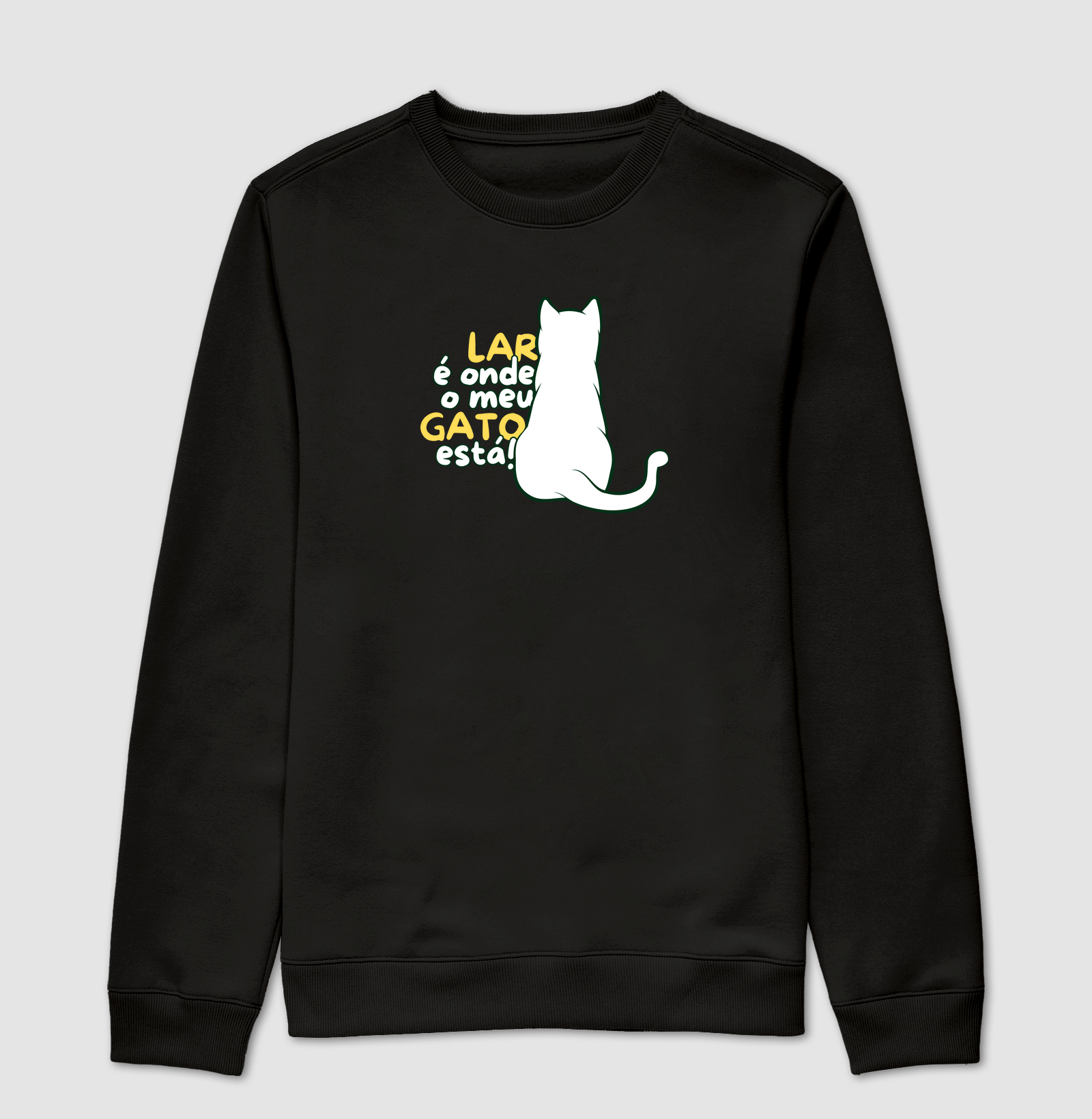 Lar é onde meu gato está