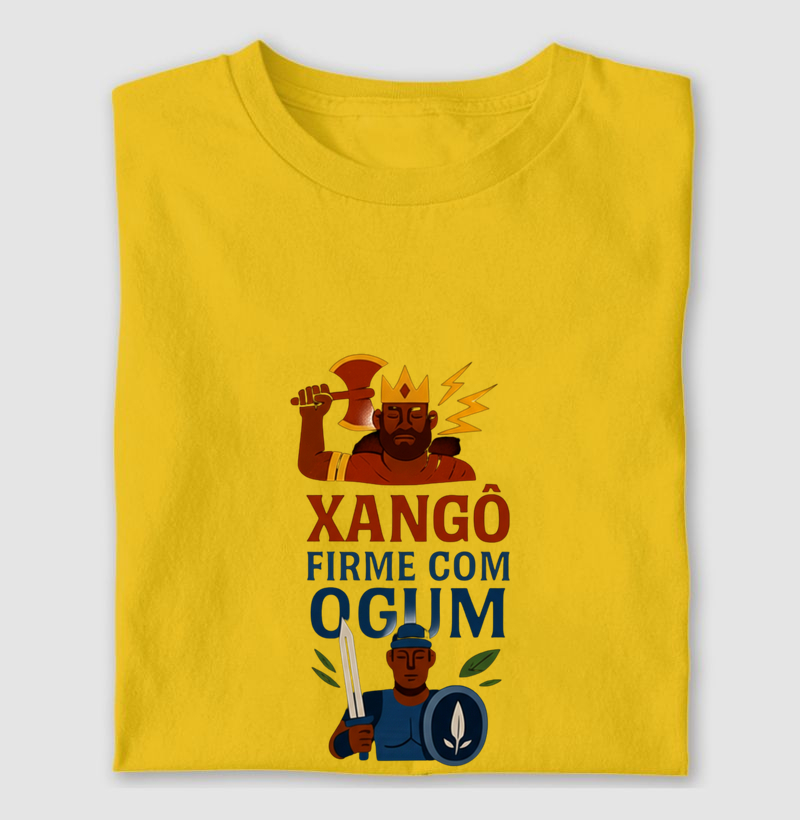 Camiseta Original Xangô com Ogum