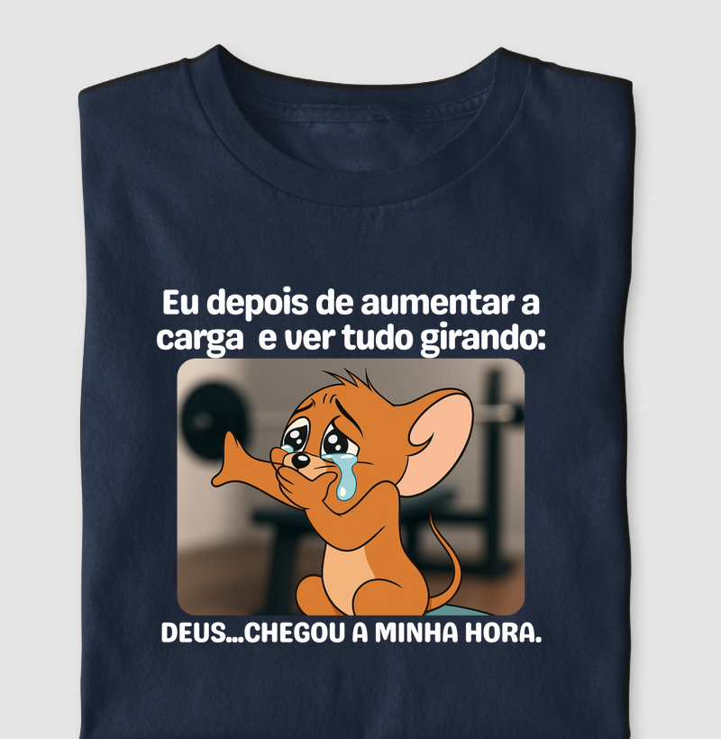 Só queria evoluir no treino…