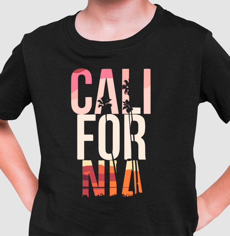 Camiseta Infantil - Califórnia